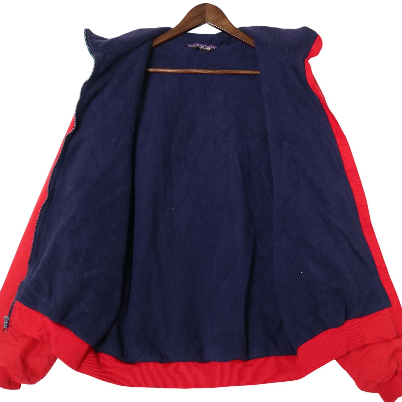 patagonia シェルドシンチラジャケット レッド 90's パタゴニア シェルドシンチラジャケット レッド 表記(XL