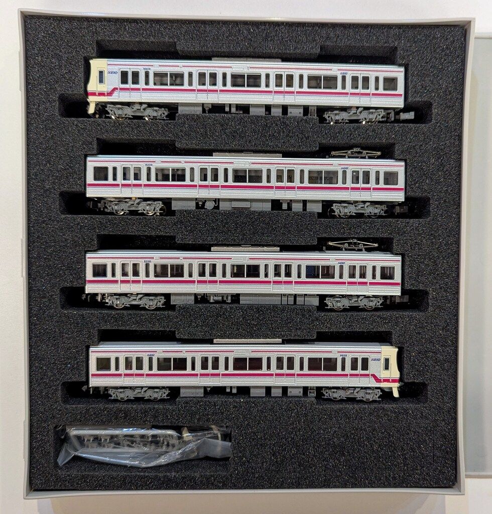 GREENMAX Nゲージ 京王8000系 8808編成 分割編成 増結4両編成セット 動力無し 31912