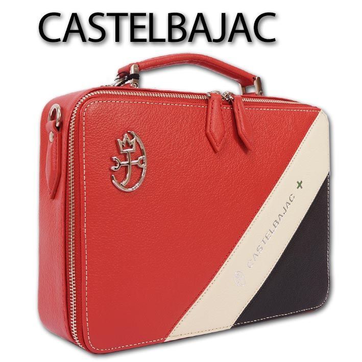 カステルバジャック CASTELBAJAC 牛革 ２WAY ショルダーバッグ ミラン