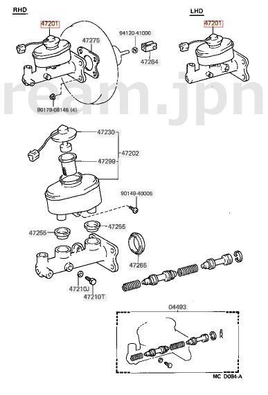 新品未使用 海外トヨタ純正 70 スープラ ブレーキマスターシリンダー TOYOTA SUPRA MA70 Genuine Brake Master  Cylinder Assy LHD - メルカリ