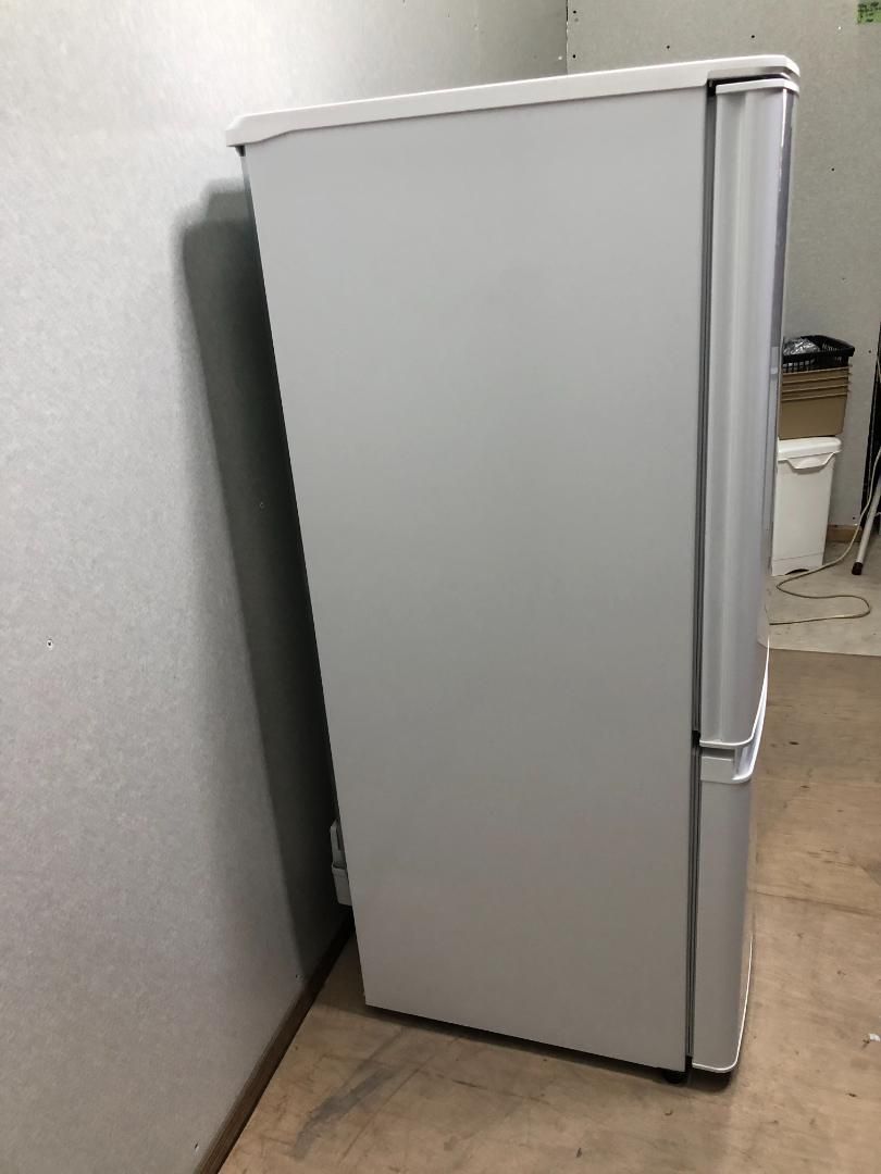 三菱 2ドア冷蔵庫 ブラック 送料込み ✓三菱ノンフロン冷凍冷蔵庫