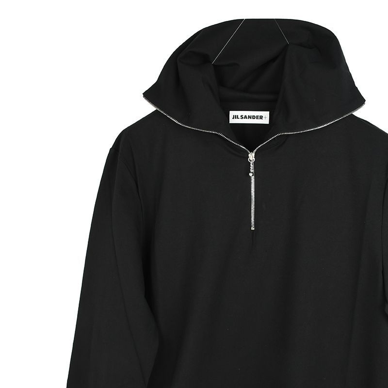 JIL SANDER+ ジルサンダー ハーフジップ長袖Tシャツ イタリア正規品 