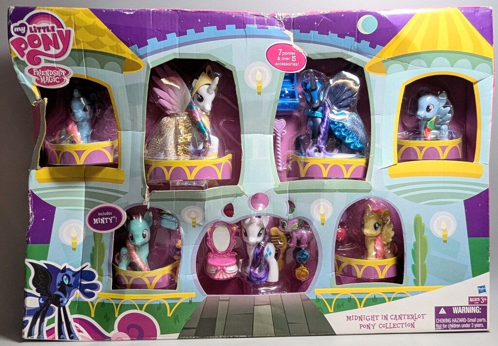 Hasbro My Little Pony Friendship is Magic Pony Collection Midnight in Canterlot Pony Collection