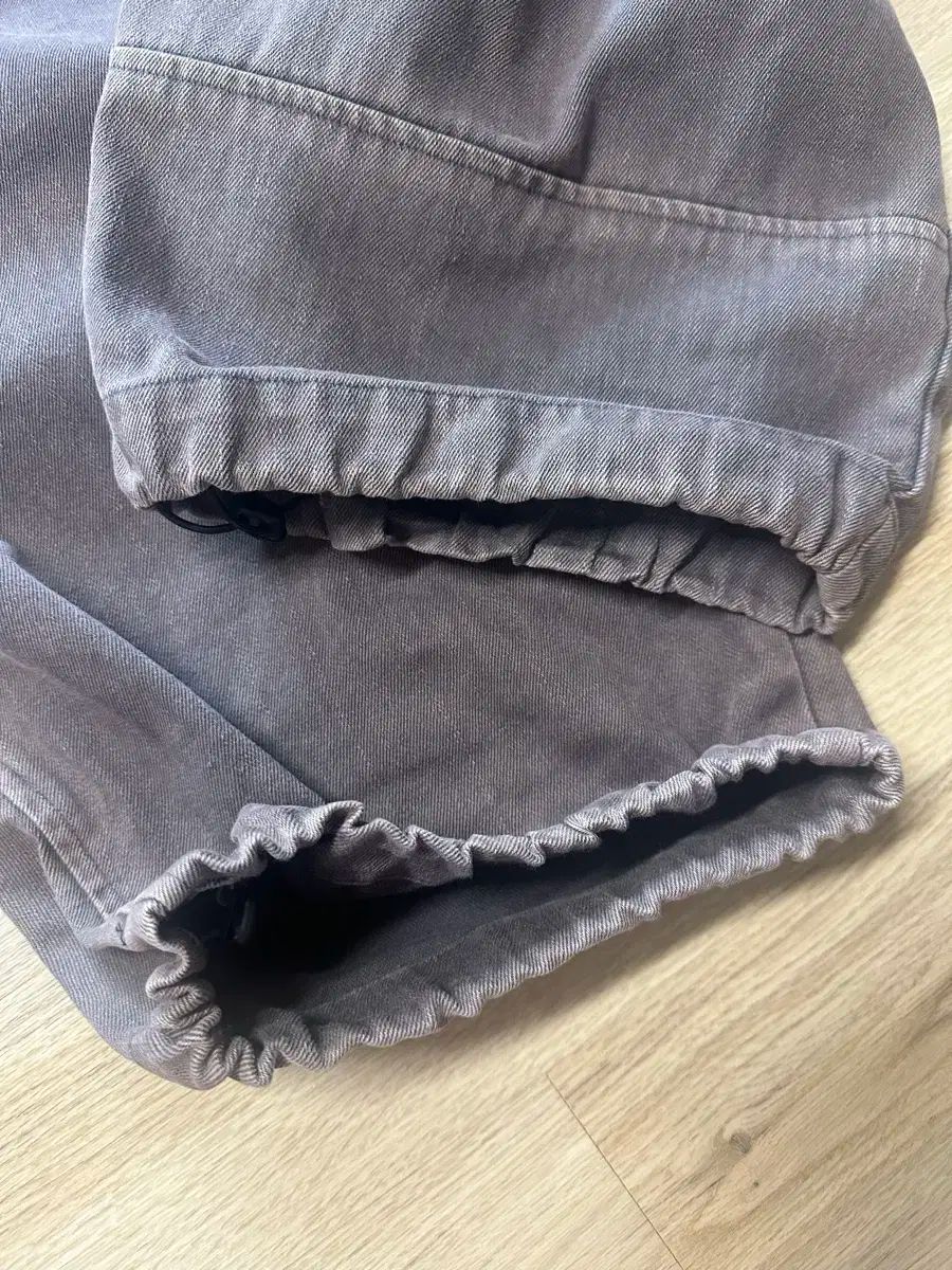  2 HATCHINGROOM ウィートパンツ ウォッシュド チャコールグレー チノパン パンツ