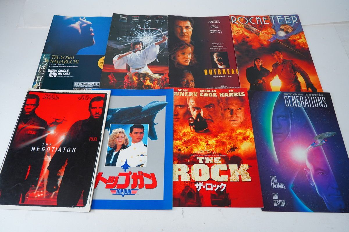 【送料込み！】映画パンフレット洋画67点セット＋おまけ付き。当時もの 美品 7.474 △ 映画パンフレット 大量セット 洋画 邦画 ミュージカル