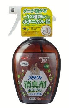 【同梱不可】【12個セット】ジェックスうさピカ消臭剤虫よけプラス380mL