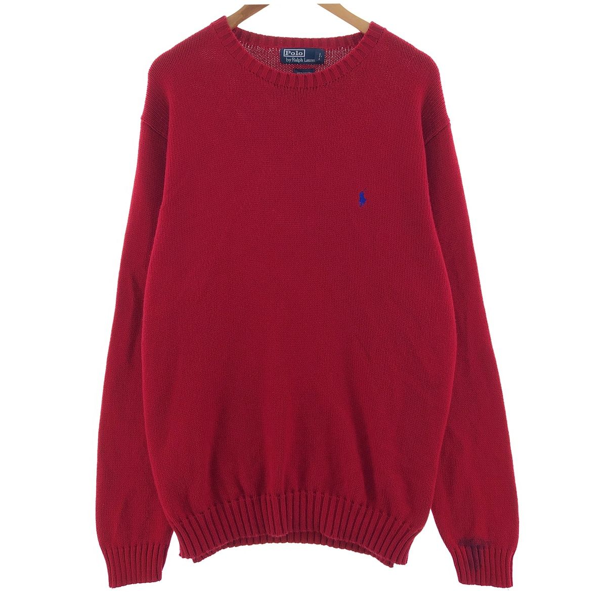 古着 ラルフローレン Ralph Lauren POLO by Ralph Lauren コットンニットセーター メンズXXL相当/eaa380216