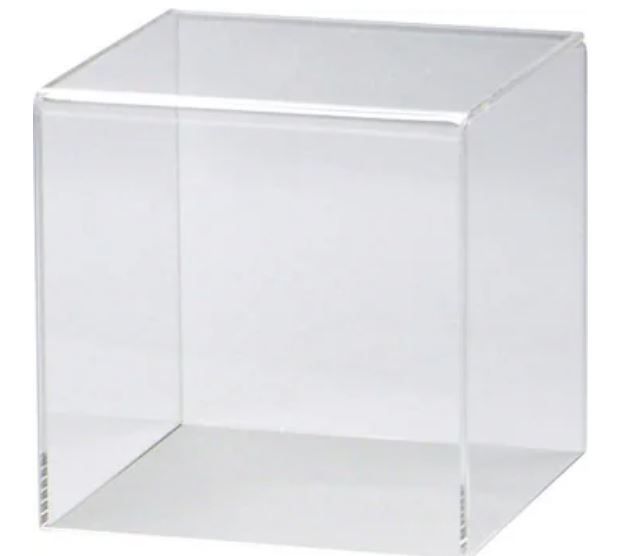 アクリルケース 150mm 正方形 5面体 フィギュアケース テラリウム