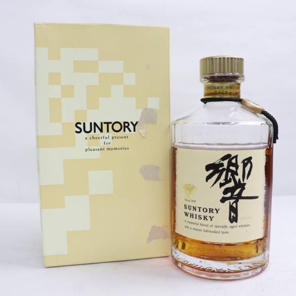 SUNTORY（サントリー）響 旧 裏ゴールドラベル 金キャップ 43％ 700ml