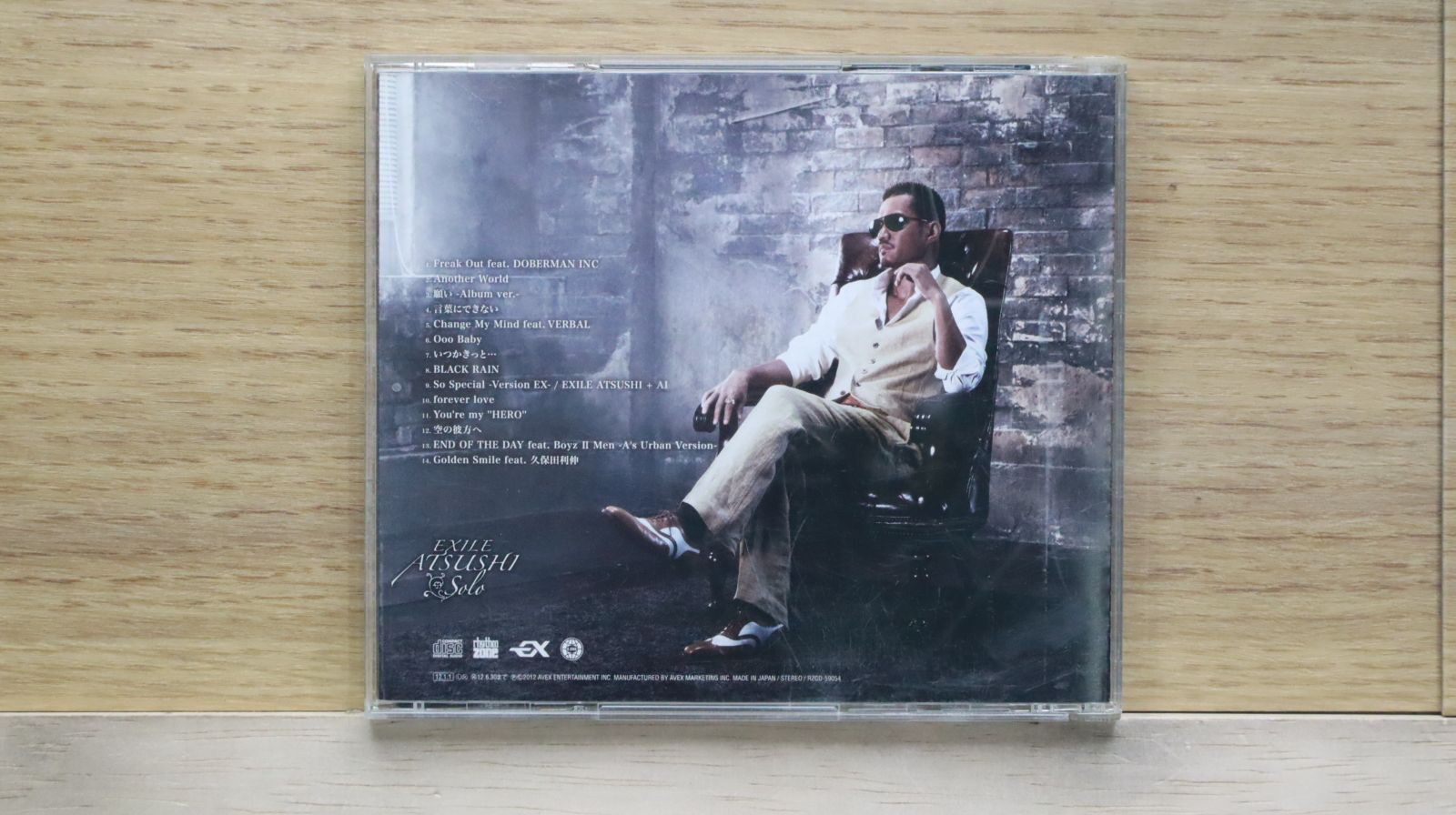 中古CD☆エグザイル アツシ/EXILE ATSUSHI □ solo DISK1