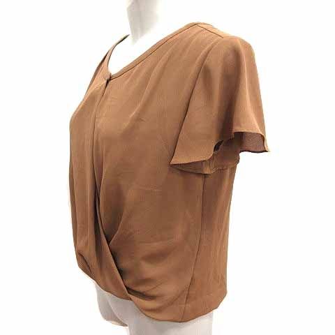 クードシャンス CdeC COUP DE CHANCE ブラウス タック 半袖 38 M