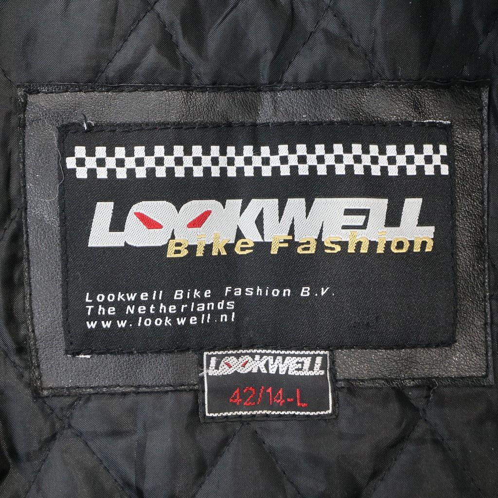 LOOKWELL レーシングジャケット ユーロ モーターサイクル バイカー