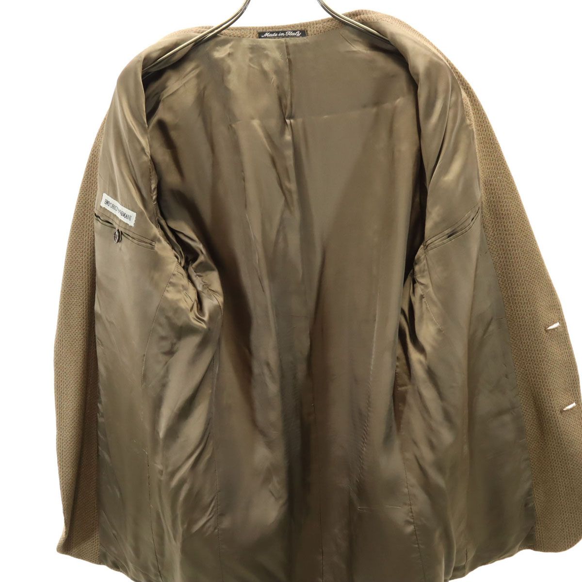 Emporio Armani メンズ　ブラウンジャケット　サイズ５０ eaj1b500_5.jpg