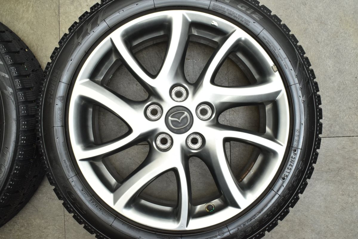 送料無料】マツダ プレマシー 純正 17in 6.5J +52.5 PCD114.3 トーヨー 