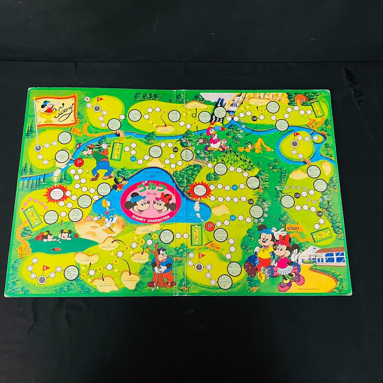 Disney - ゲームボード　ディズニー家庭盤 希少品】ディズニーキャラクター 家庭盤ジュニア ファミリー