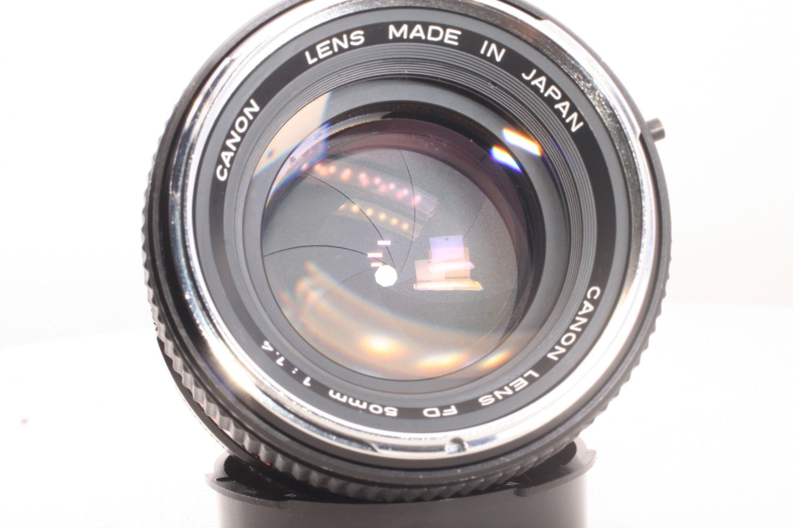 【修理・整備/完動品】Canon FD 50mm f1.4 (銀縁) 38476