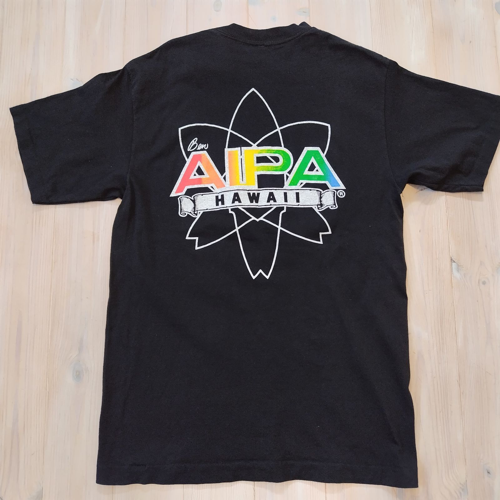 90s 90年代 vintage ヴィンテージ アメリカ製 USA製 MADE IN USA Ben AIPA SURFBOARDS ベン アイパ  サーフボード Tシャツ - メルカリ