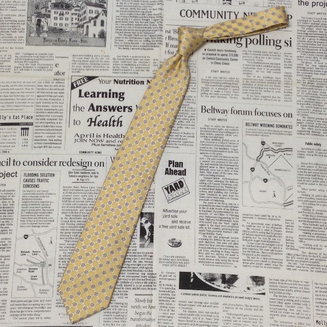 アクアスキュータム Aquascutum 微光沢 ネクタイ シルク パターン柄 ミックス H-006820 ゆうパケット