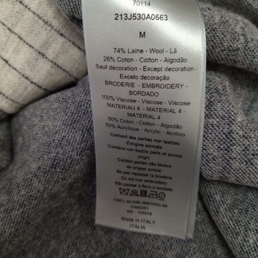 DIOR (ディオール) 21AW Atelier Baseball Shirt アトリエベース