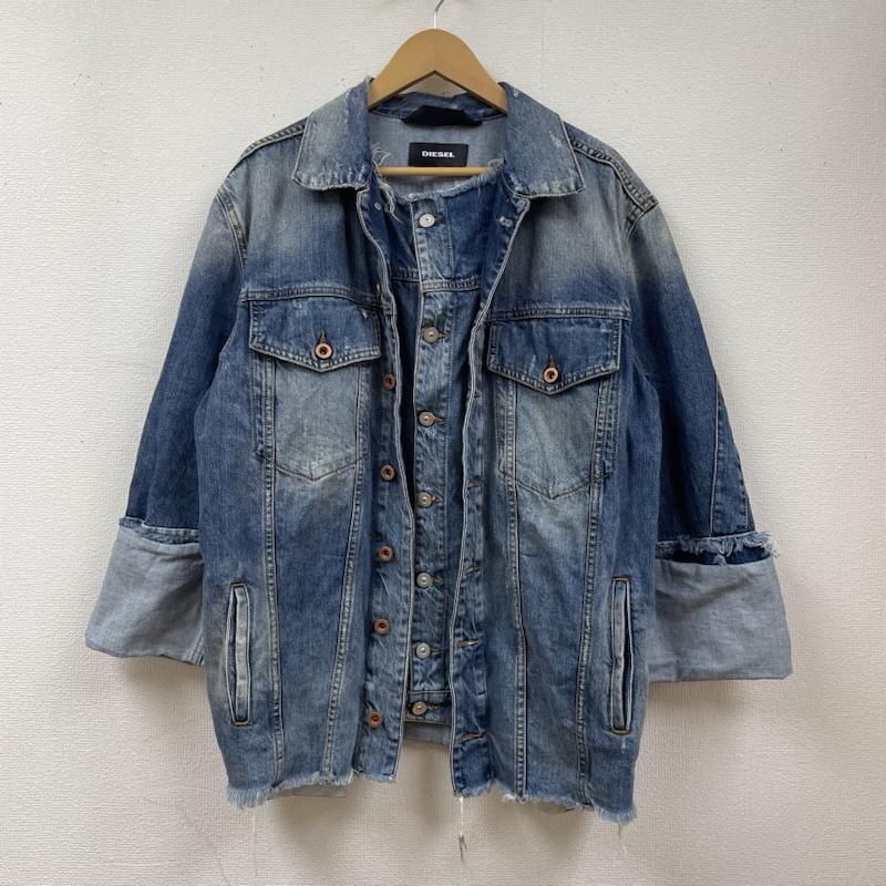 DIESEL デニム ジャケット フリンジ さち様 DIESEL フリンジデニム