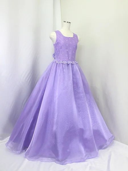 ゆめりすとカトヴィツェv2 ネイビー 165 LONG 演奏会用子供ドレス