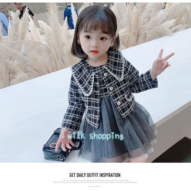 【散売OK】après les cours ボレロ・スカート（120cm） apres les coursセレモニーワンピース＆ボレロ2点セット 120cm