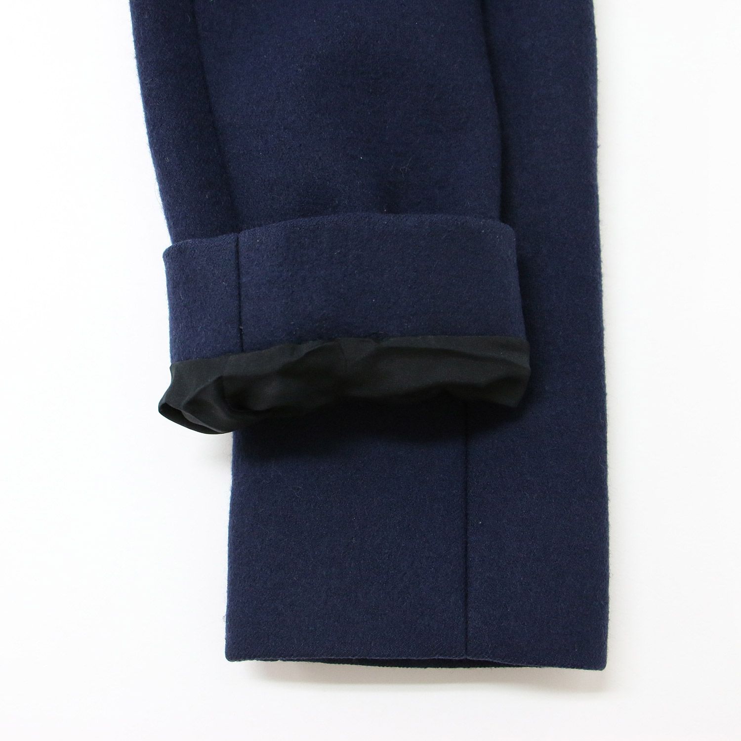 セリーヌ　フィービー期　ピーコート　ネイビーサイズ34 セリーヌ CELINE フィービー期 Size:34 ウール コート ネイビー