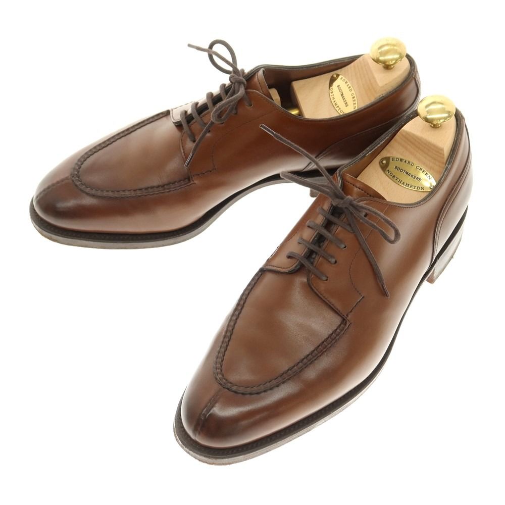 エドワードグリーン EDWARD GREEN DOVER Uチップ ドレスシューズ ダークオーク サイズ61|2 E メンズ