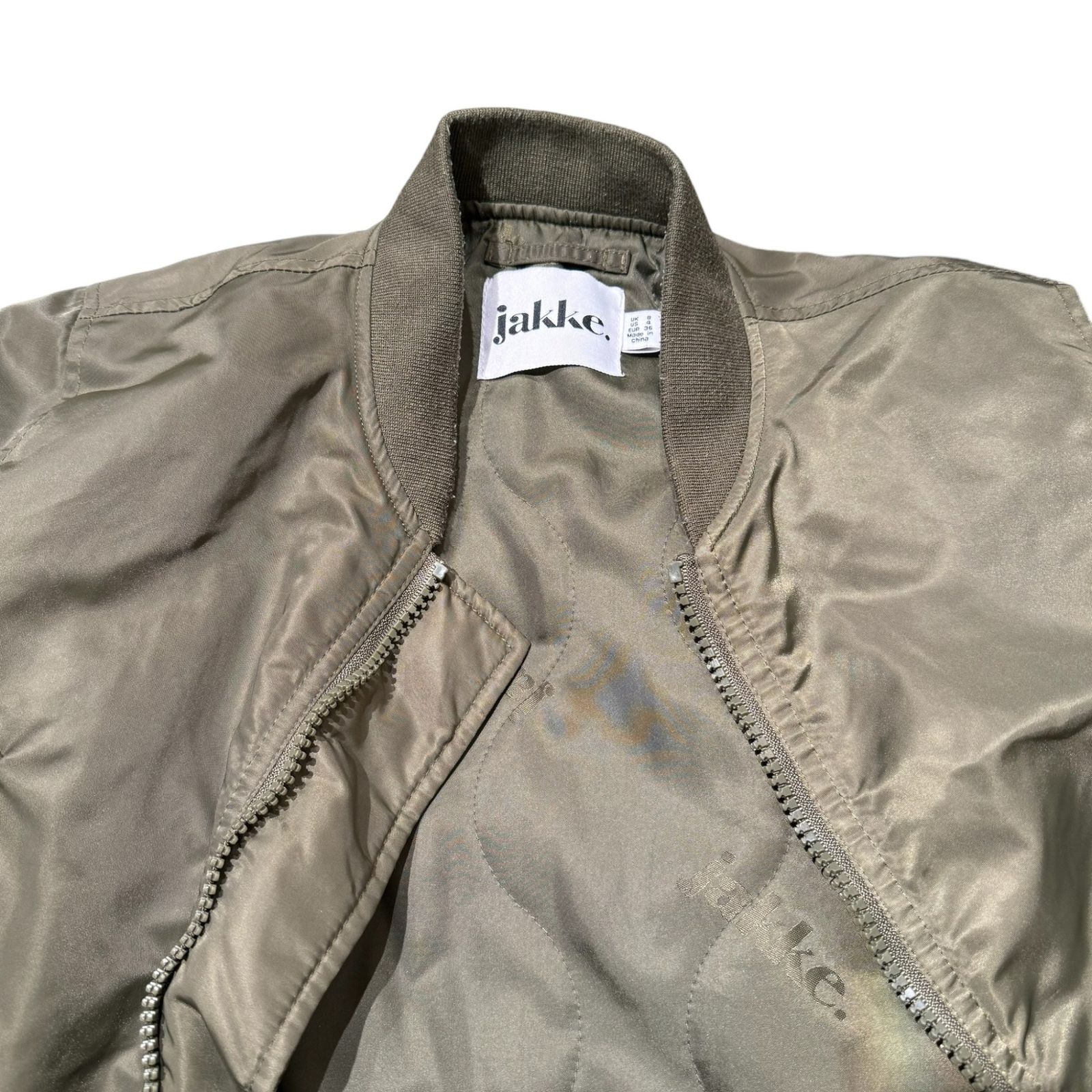 jakke. (ジャッキー) GABBI JACKET MA1型コート J2204/GABBI コート 