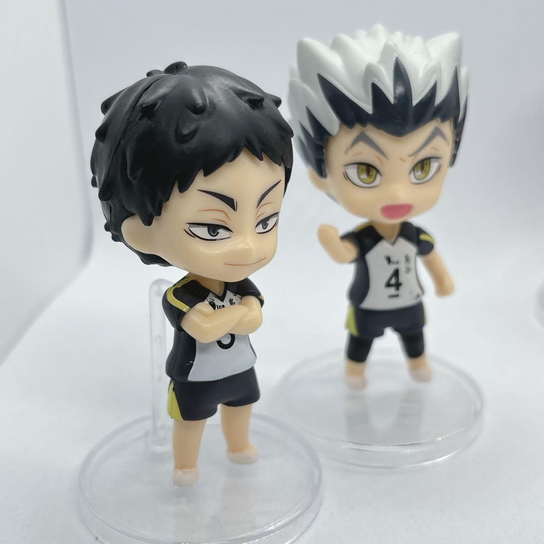 新品 ハイキュー ミニフィギュア 4体セット 影山・日向・研磨・黒尾 7.5cm