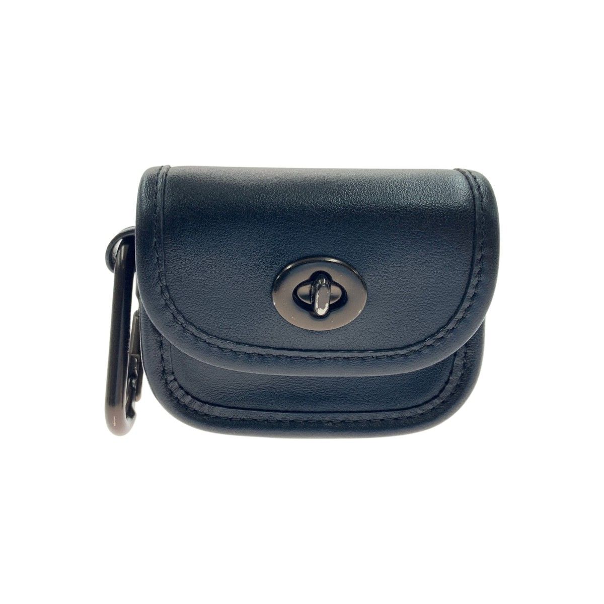 新品未使用 COACH コーチ ヘリテージ ターンロック ミニポーチC3163 〇〇COACH コーチ ヘリテージ ターンロック カラビナ付き ミニ ポーチ