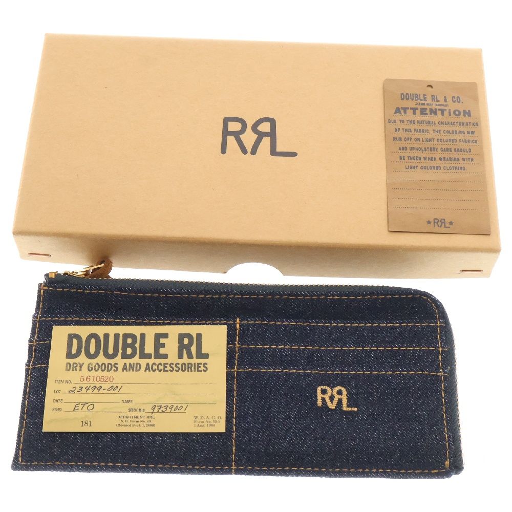 【新品タグ付き】RRL インディゴ デニム トラベル ウォレット 大人の財布って、レザーだけじゃない！！｜BEAMS PLUS（ビームス