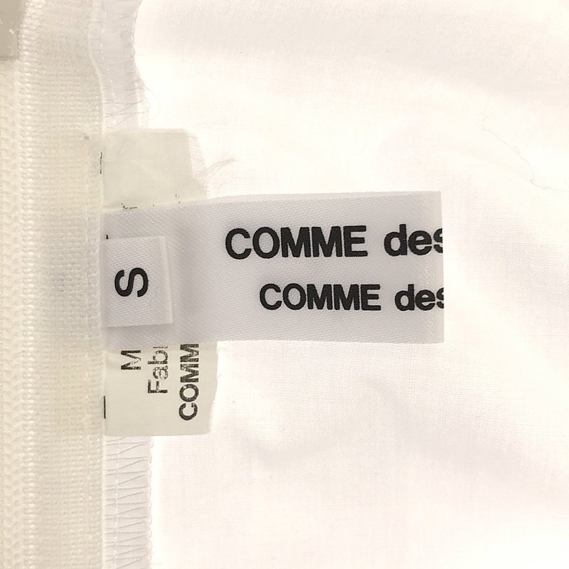 COMME des GARCONS COMME des GARCONS - COMME des GARCONS COMME des GARCONS / コムコム | 2014AW | リボン装飾 バックジップ ブラウス | S | ホワイト | レディース COMME des GARCONS COMME des GARCONS / コムコム | 2014AW