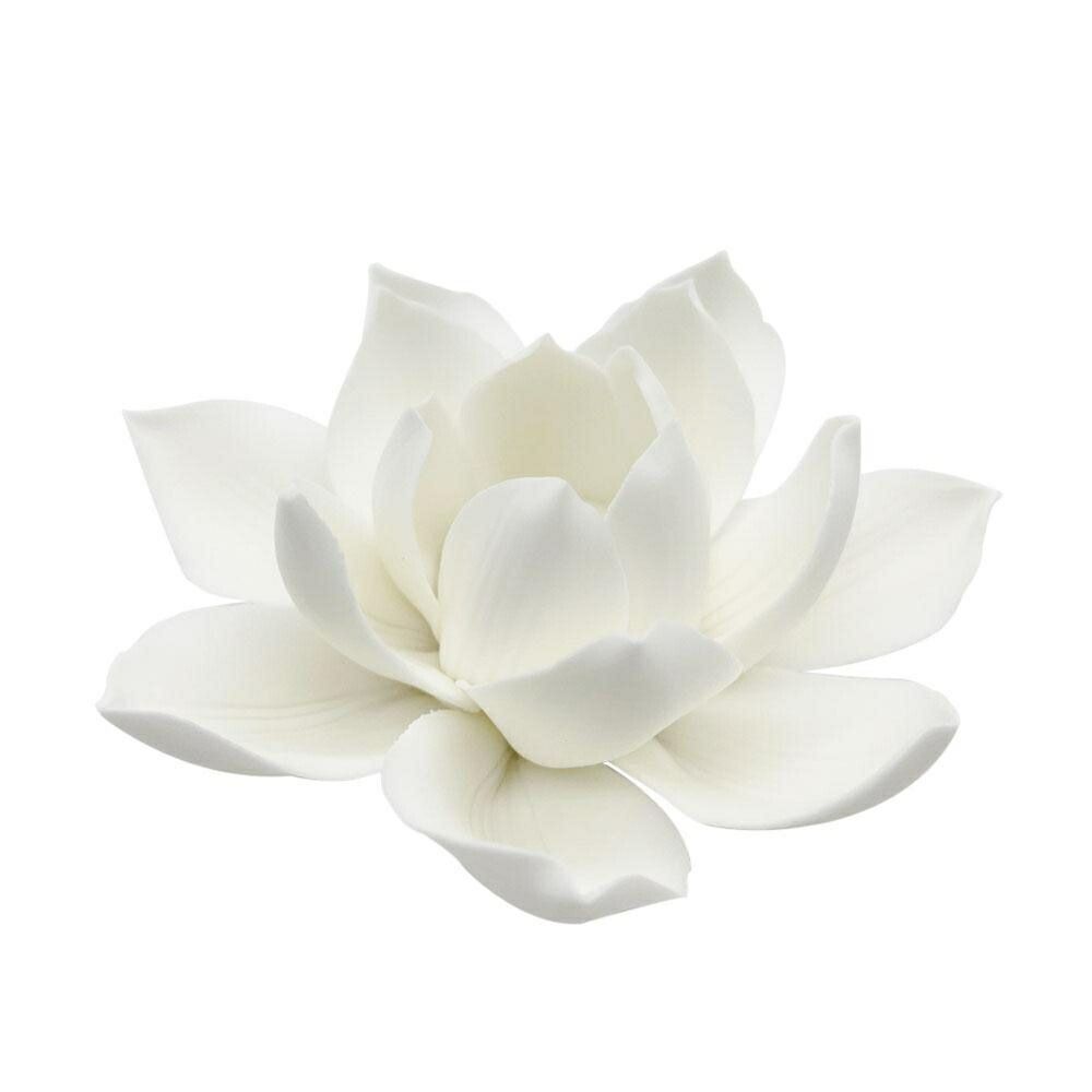 お香立て 蓮の花 蓮華 風水 開運 線香立て ホワイト オブジェ
