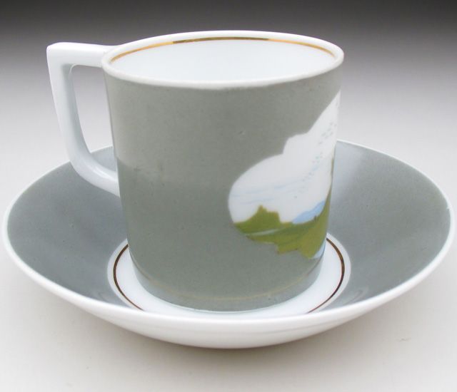 風景絵 カップ＆ソーサー