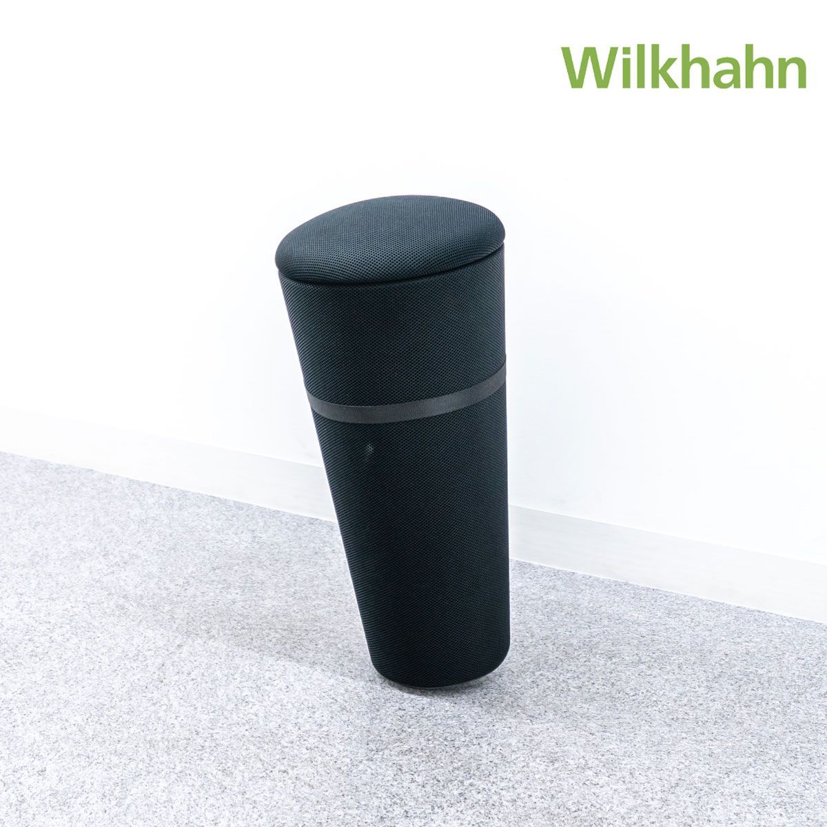 展示品 Wilkhahn ウィルクハーン 202 range Stand-up レンジ スタンドアップ スツール ファイバーフレックス ブラック トルステン フランク 定価9万 3