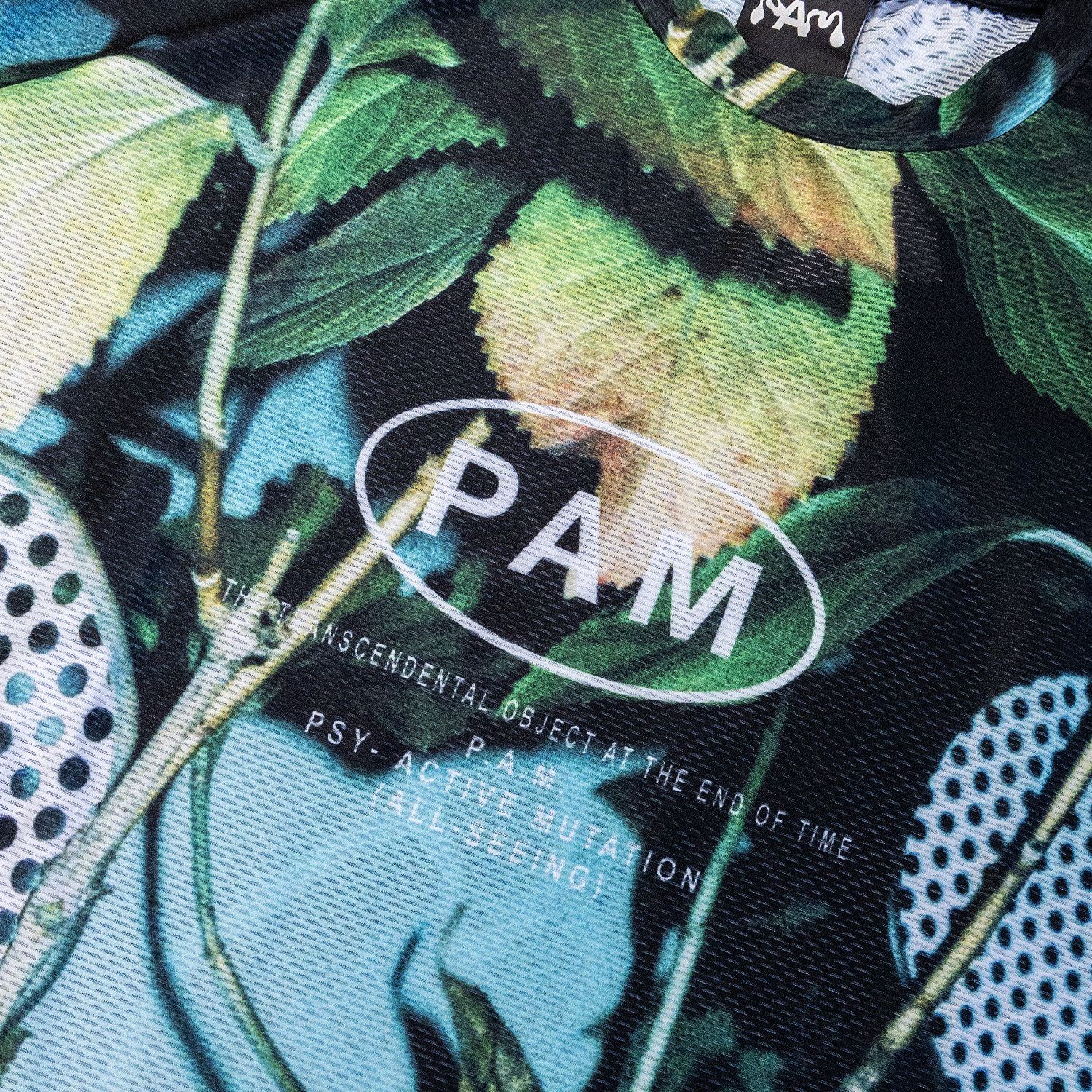 P.A.M. / PERKS AND MINI | WHITE RABBIT MTB MESH LS TOP (MULTI) PAM
