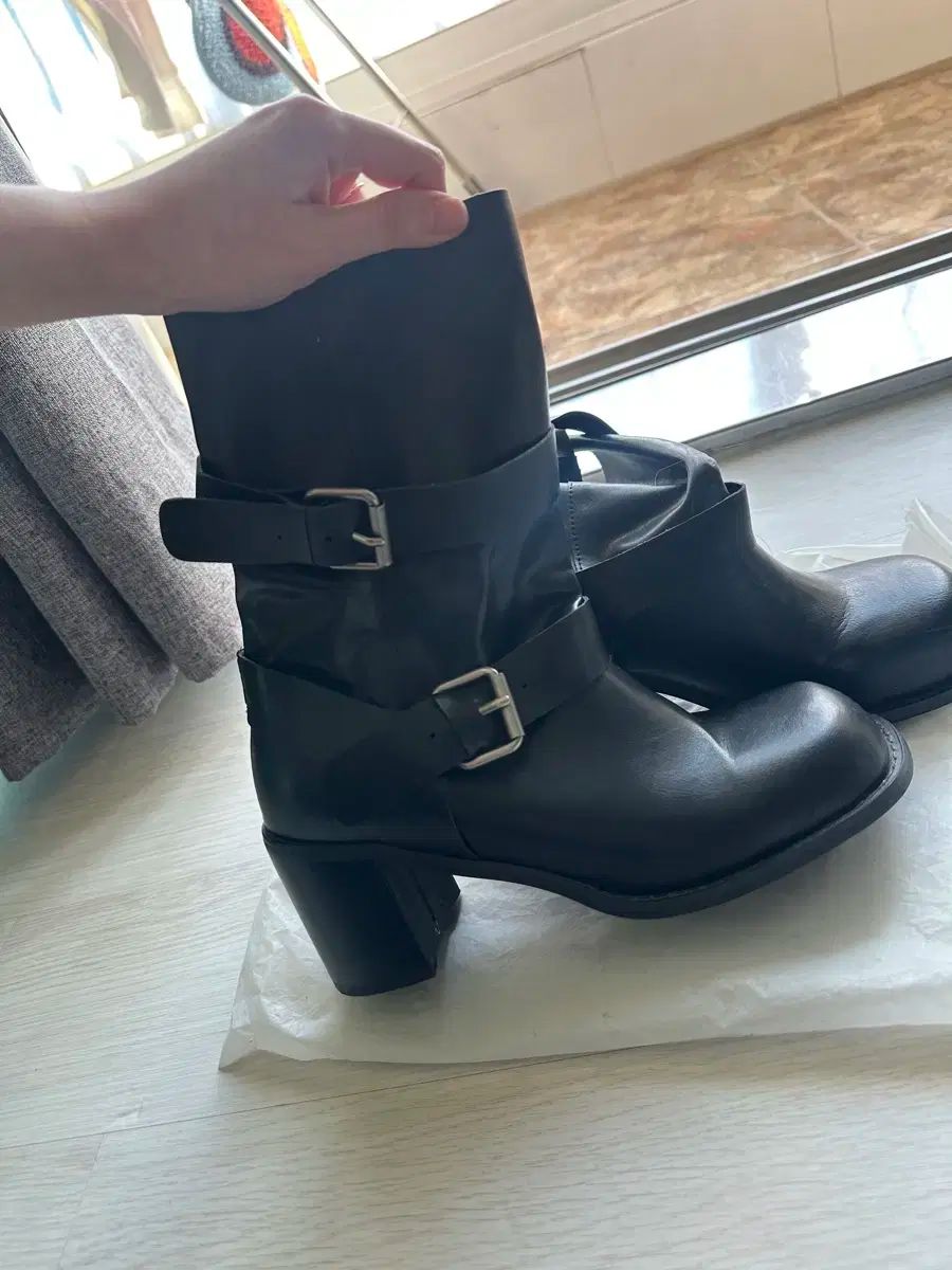 バックル ミドル ブーツ 230 Demonia(デモニア) CHARADE-230 スカル