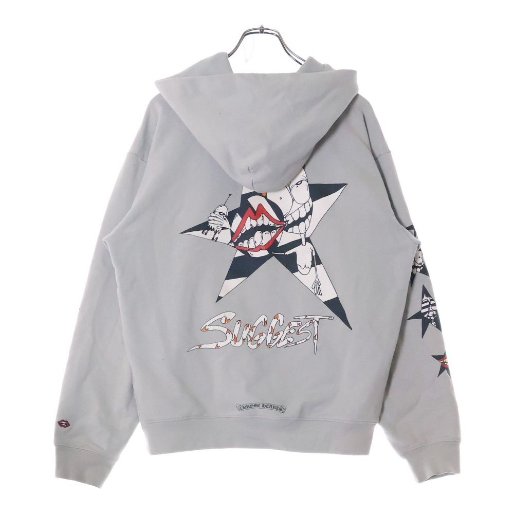 コラボ品【Chrome Hearts ×Matty Boy】PPO U HD PLVRスウェット CHROME HEARTS クロムハーツ ×MATTY BOY PPO I WANT MORE NOT