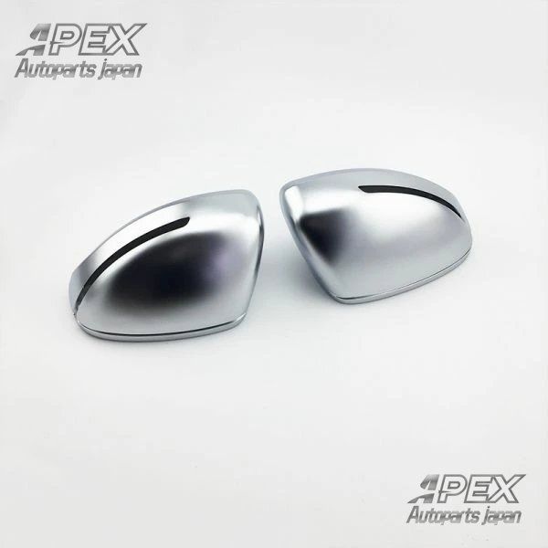 アウディ TT ミラーカバー ドアミラーカバー ガーニッシュ 交換式 左右セット シルバー FFCRYSTALESIA_COM