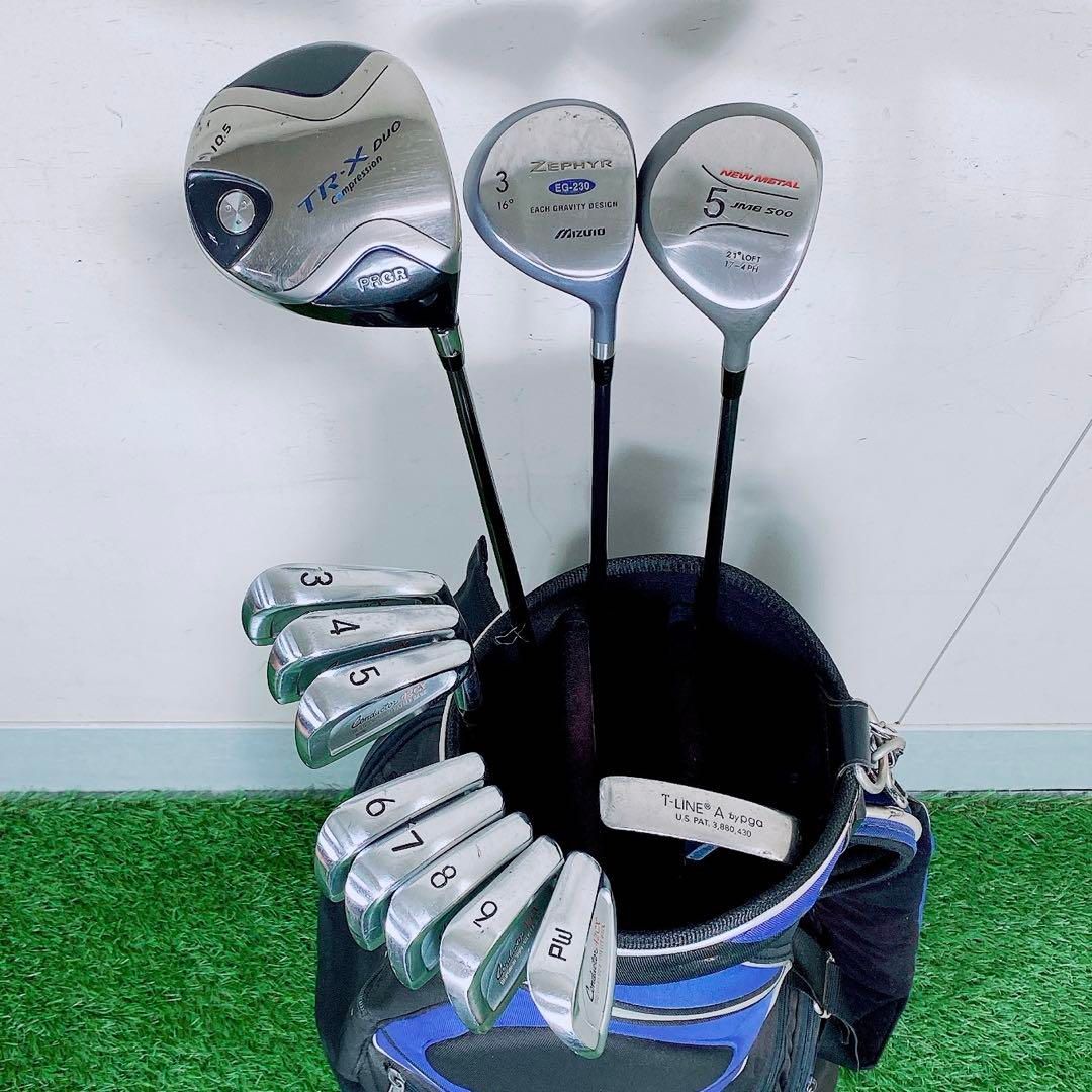 ゴルフクラブ　メンズセット　初心者　プロギア　TR-X DUO N1543 ゴルフクラブ メンズセット 初心者 プロギア TR-X DUO N1543 - メルカリ