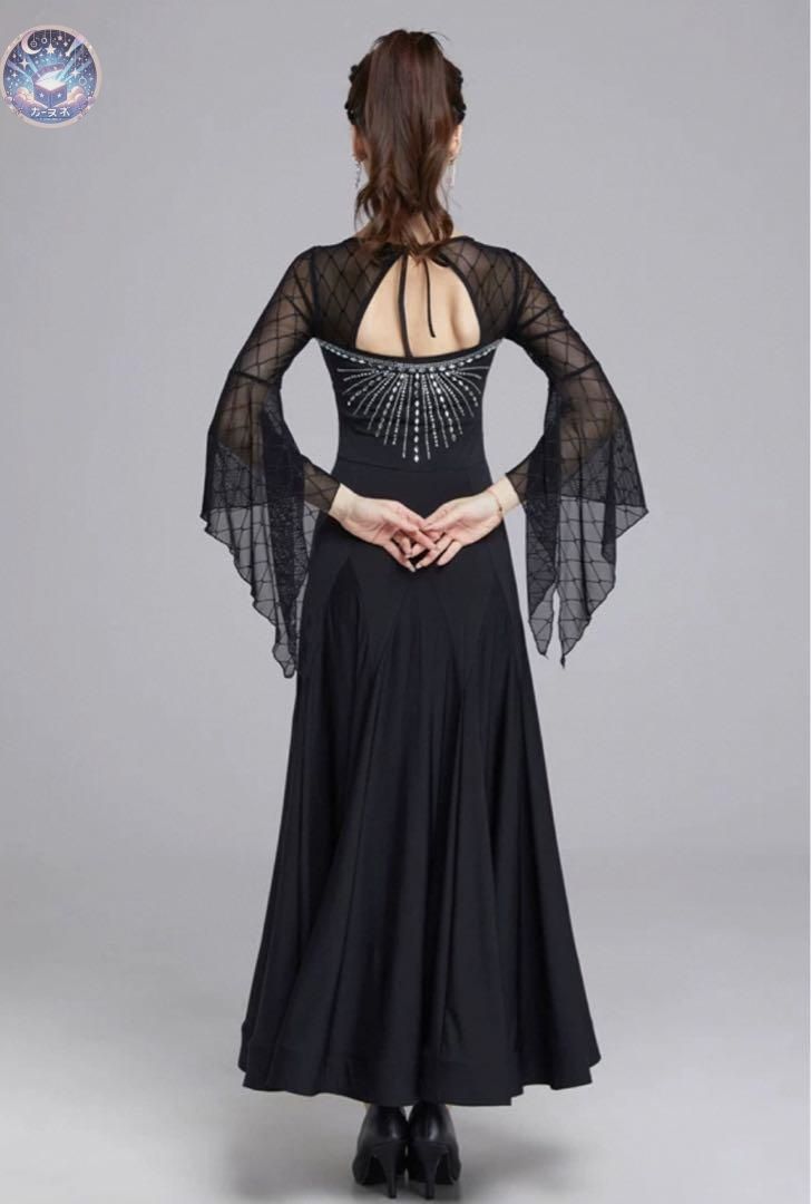 ♥ 人気のスタンダード練習着ワンピース ストーン付きデザイン