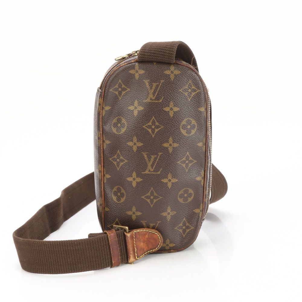 ルイヴィトン モノグラム ガンジュ ポシェット バッグ 正規 本物保証