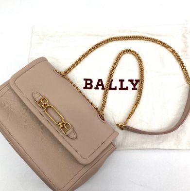 t)BALLY バリー ミニショルダーバッグ Viva SM shoulder bag CORDA 21 BOVINE GRAINE 6236858  ピンクベージュ系色 グレインボヴィンレザー レディース 保存袋あり※未使用・展示品 - メルカリ