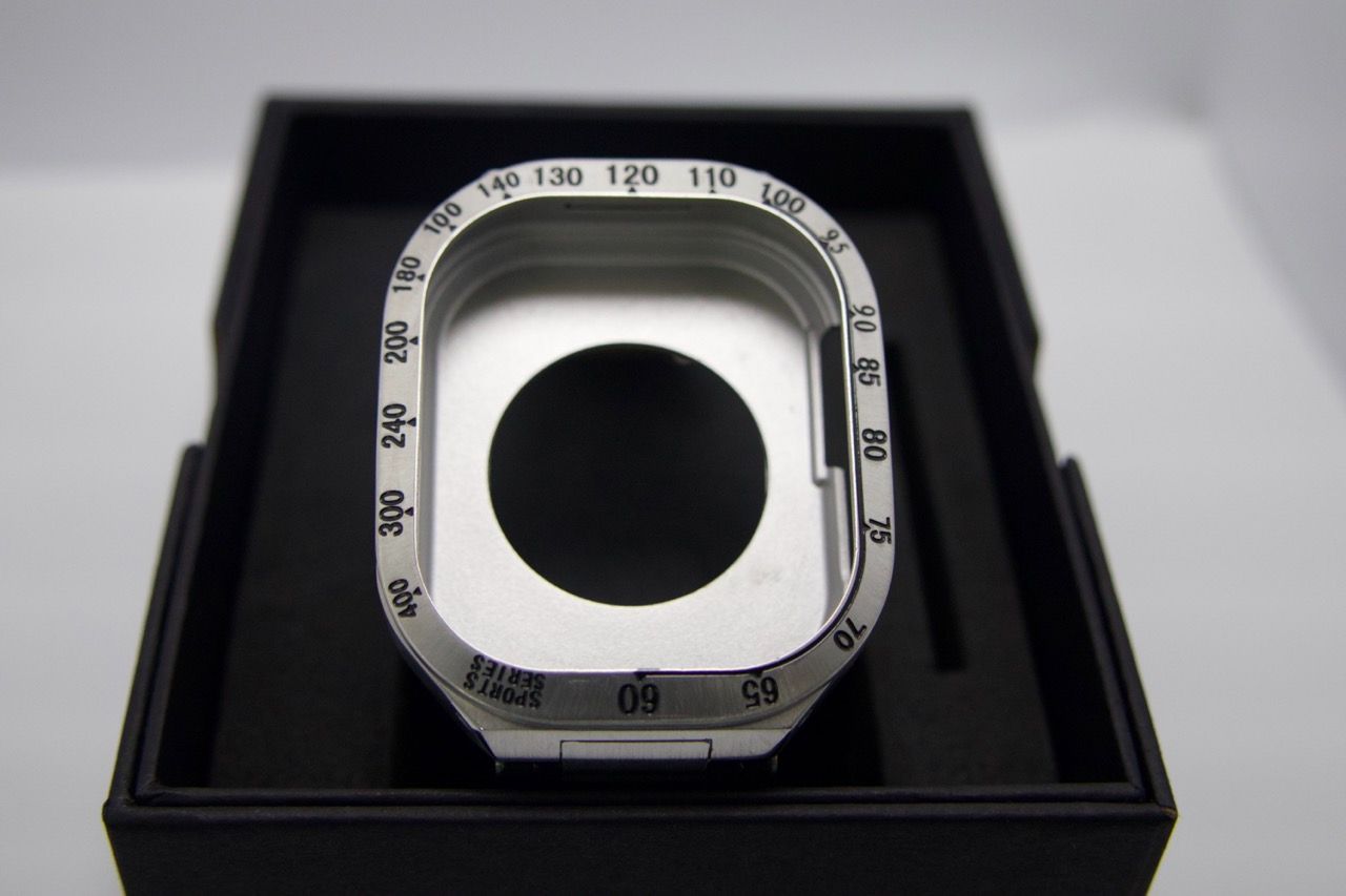 アップルウォッチバンドカバーケースAppleWatchレザーバンドベルト49mm対応