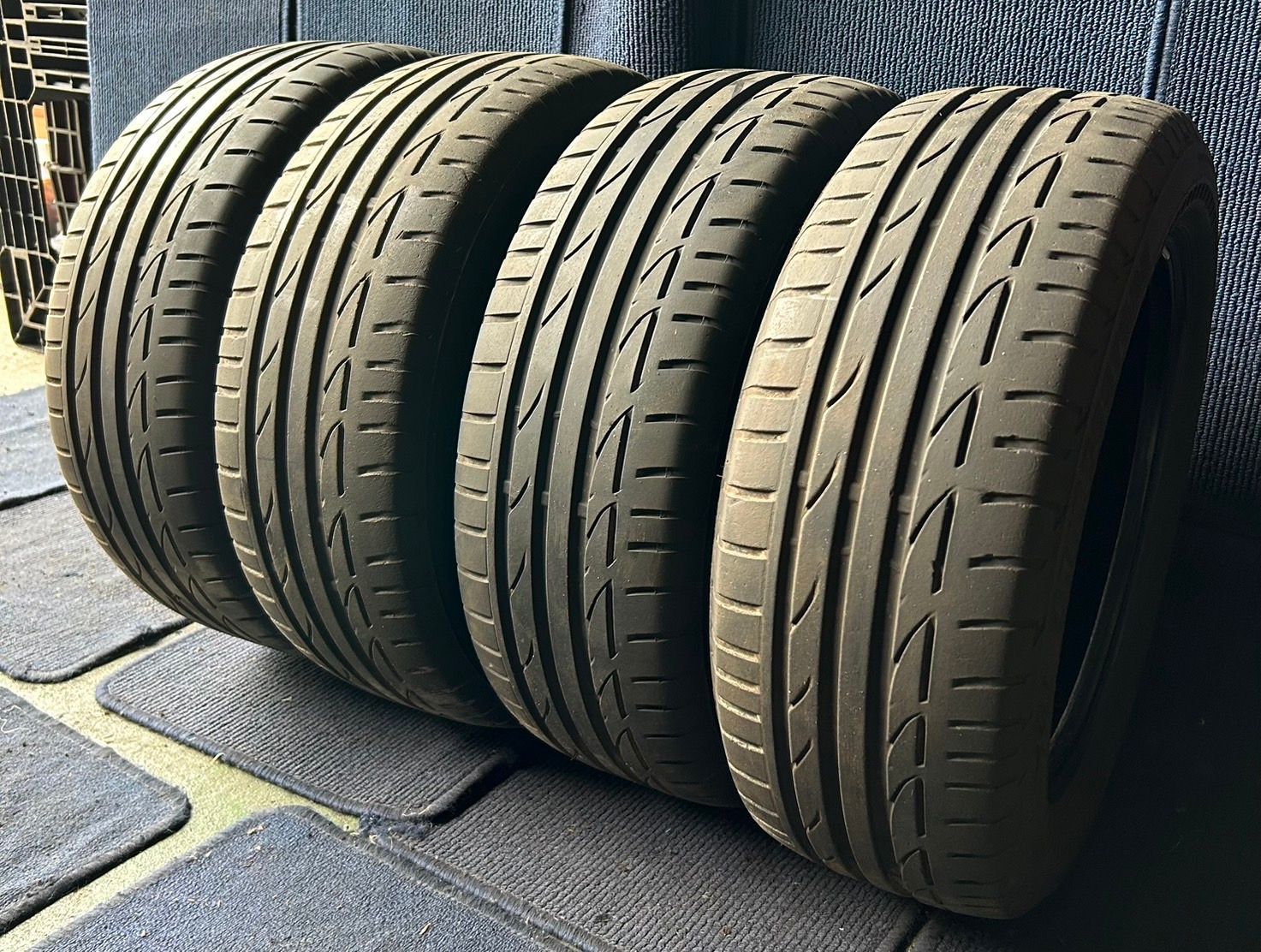 2019年製造 溝7.5～8分山 BRIDGESTONE POTENZA S001 4本 205|55R16 ランフラット ASP2914