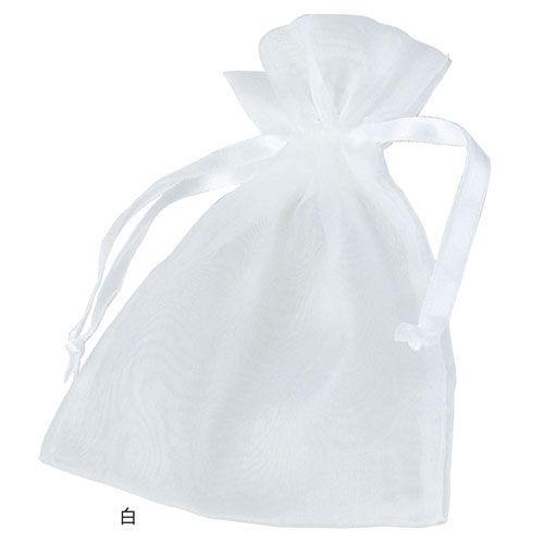 オーガンジーポーチS白