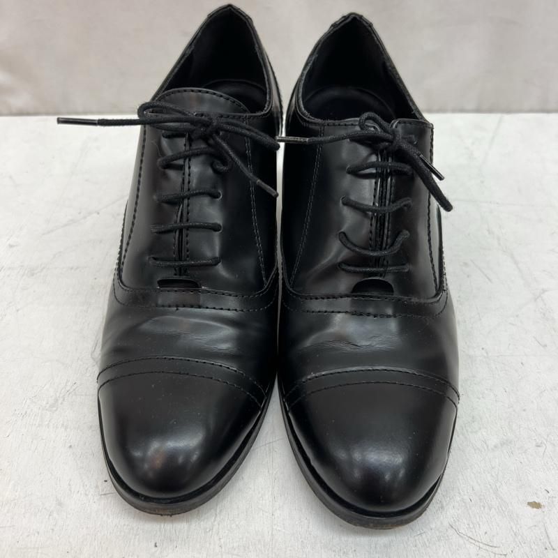 美品！FABIO RUSCONI 24cm黒の革靴イタリー製 新品】FABIO RUSCONIイタリア製 オックスフォードウィングチップ