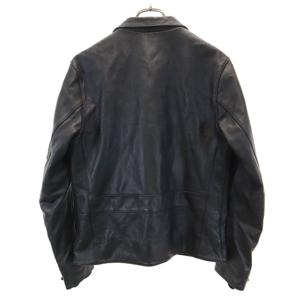 ヴィクティム ナッパレザー レザージャケット XL ブラック