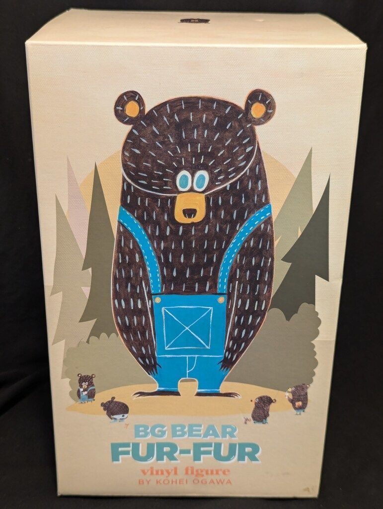 HOW2WORK KOHEI OGAWA BG BEAR FUR-FUR Vinyl Figure